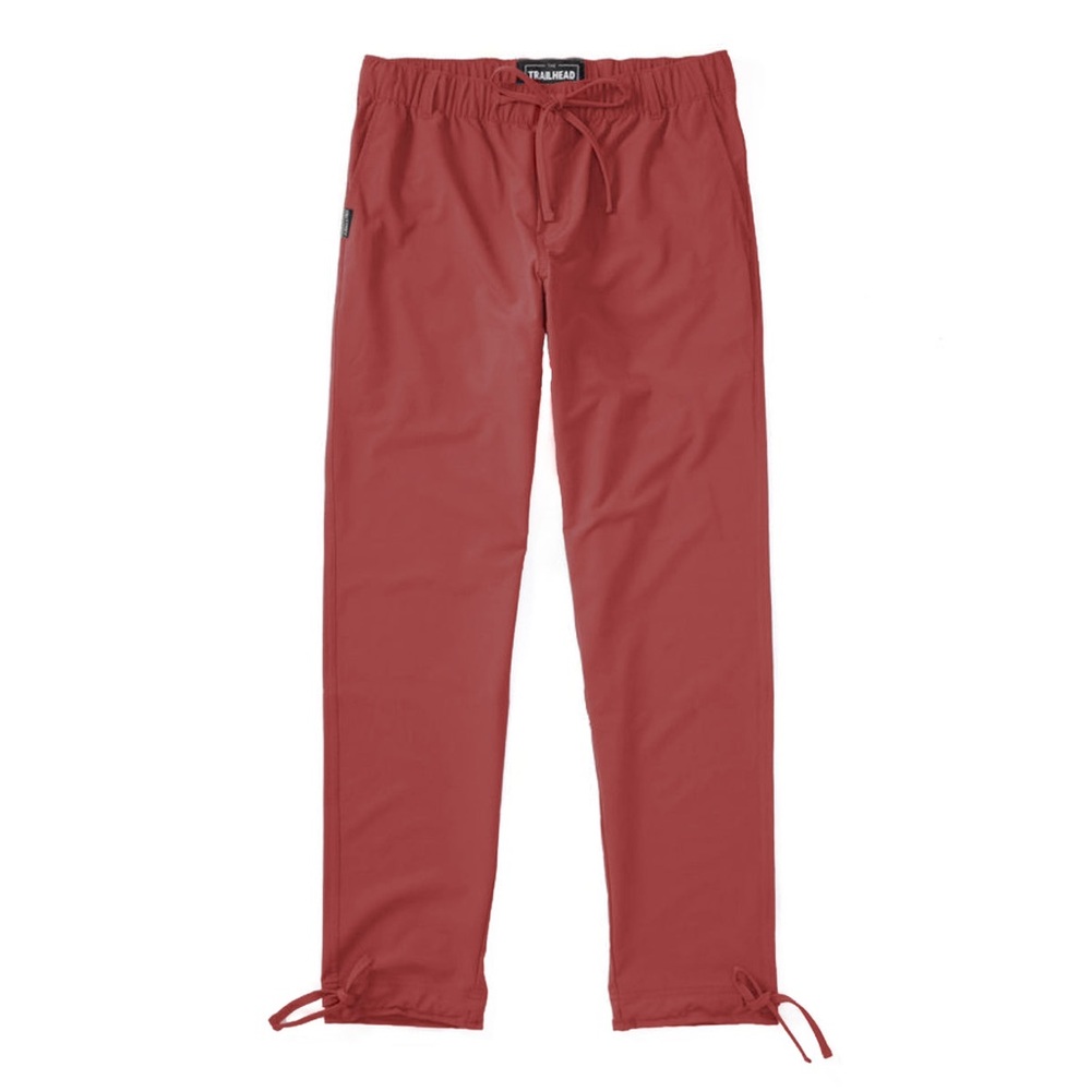 Coalatree Trailhead Adventure Pant in Rust - Slight Pilling from Wear